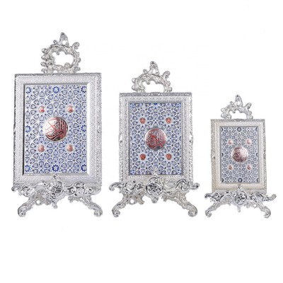 enamel coated luxury metal alloy quran box